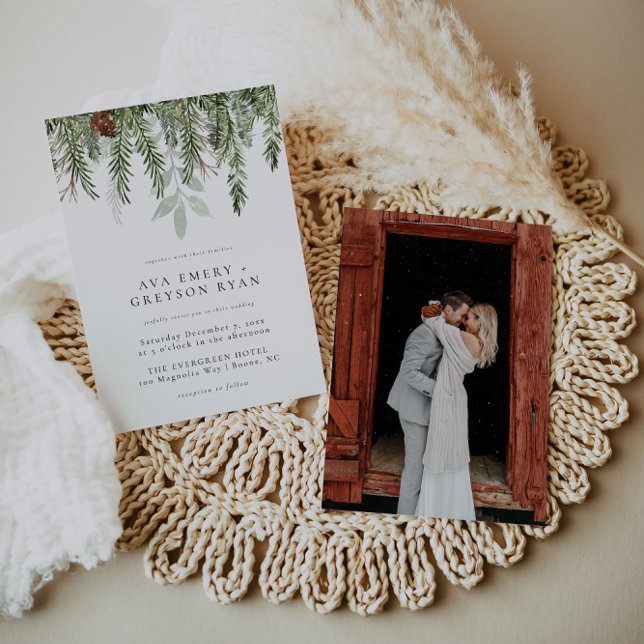 Winter-Hochzeitseinladung Einladung (Von Creator hochgeladen)