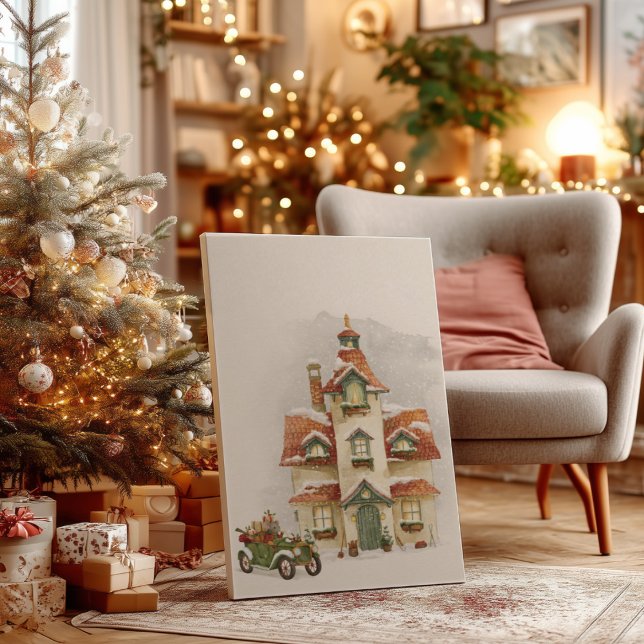 Winter Holidays Animals Nursery Poster (Von Creator hochgeladen)