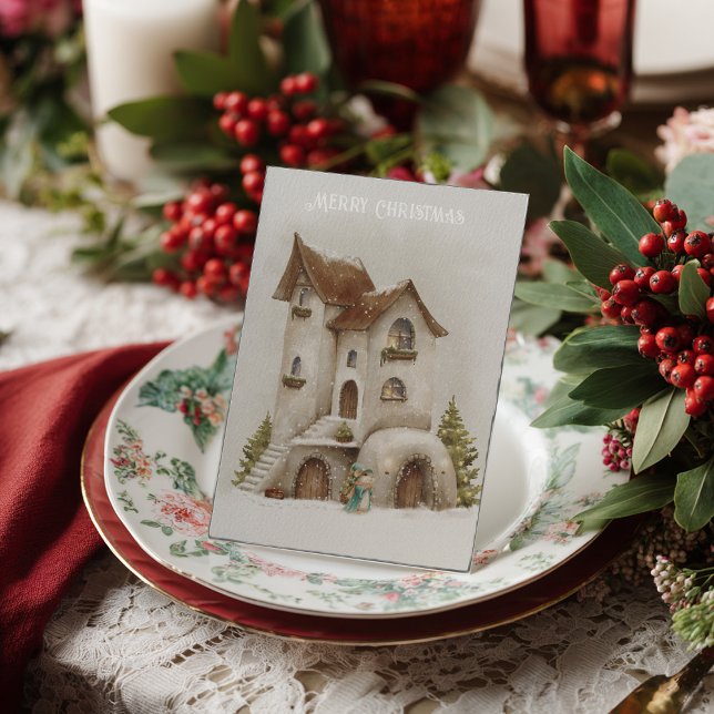 Winter Holidays Postcard Postkarte (Von Creator hochgeladen)