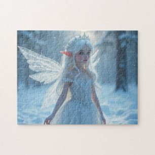 Winter Ice Fairy Princess Puzzle