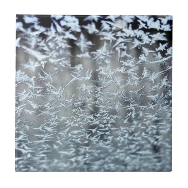 Winter Icicles Fliese (Vorderseite)