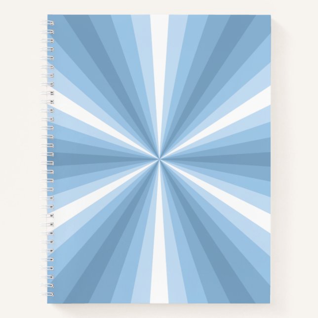 Winter Illusion SpiralNotebook Notizbuch (Vorderseite)