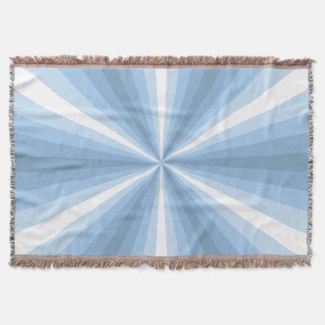 Winter Illusion Throw Blanket Decke (Vorderseite)