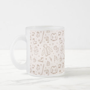 Winter im Freien Mattglastasse