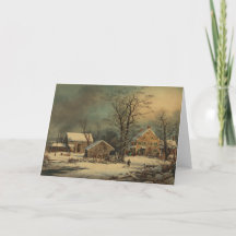 Winter im Land: Ein kalter Morgen