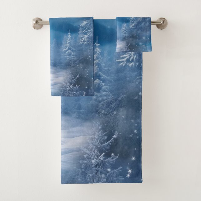 WINTER im magischen Wunderland Badhandtuch Set (Insitu)