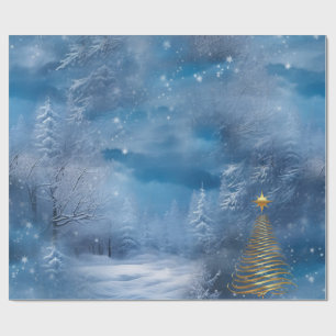 WINTER im magischen Wunderland Geschenkpapier