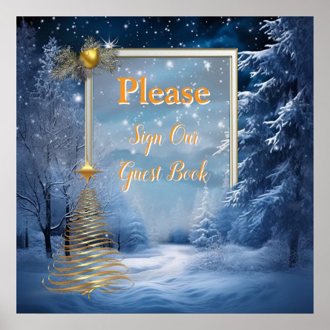 WINTER im magischen Wunderland Poster (Vorne)