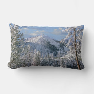 Winter im Yellowstone-Nationalpark, Wyoming Lendenkissen