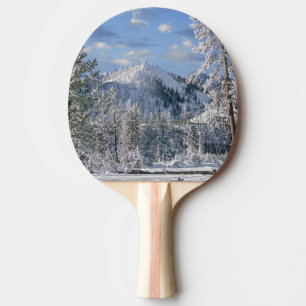 Winter im Yellowstone Nationalpark, Wyoming Tischtennis Schläger