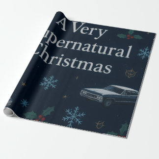 Winter Impala – Carta Regalo Supernatural Edition Geschenkpapier