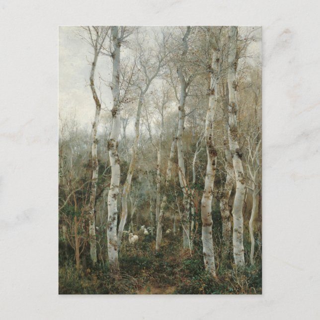 Winter in Andalusien 1880 Postkarte (Vorderseite)