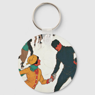 Winter in Davos Schlüsselanhänger