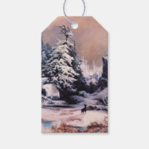 Winter in den Rocky Mountains (von Thomas Moran)