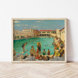 Winter in Florida   Sir John Lavery Poster