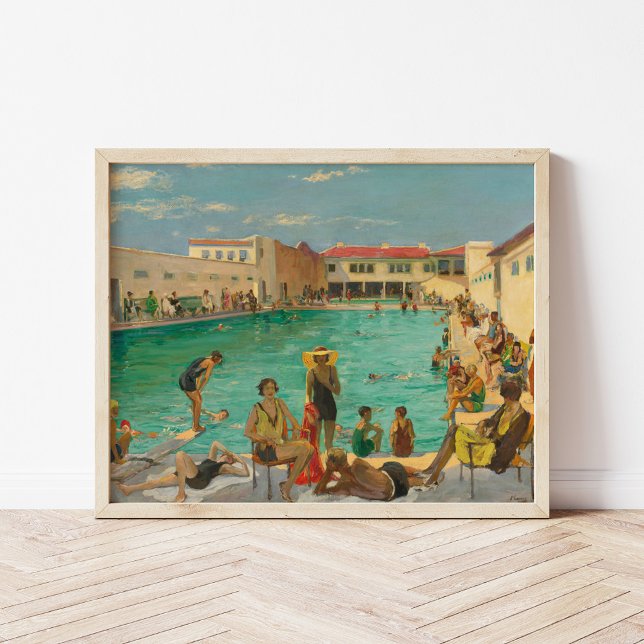 Winter in Florida | Sir John Lavery Poster (Von Creator hochgeladen)