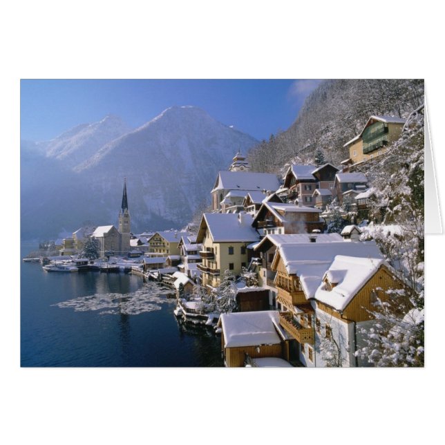 WINTER IN HALLSTATT, ÖSTERREICH (Vorderseite (Horizontal))
