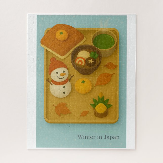 ⛄ Winter in Japan Puzzle (Vertikal)