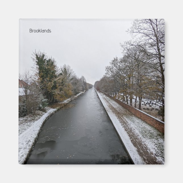 Winter in Manchester Magnet (Vorne)