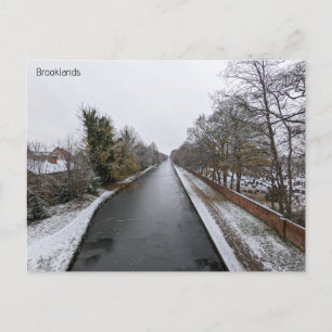 Winter in Manchester Postkarte