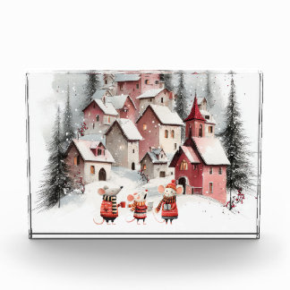 Winter in Mice Town Fotoblock