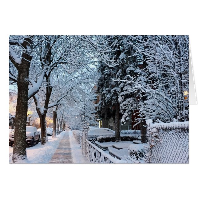 Winter in Montreal (Vorderseite (Horizontal))