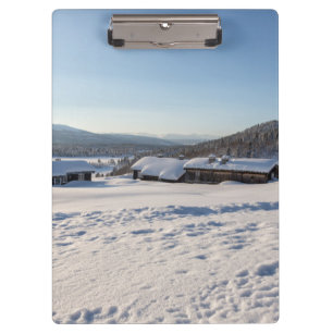 Winter in Norway Klemmbrett