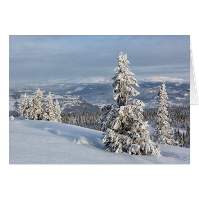 Winter in Norwegen (Vorderseite (Horizontal))