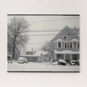 WINTER IN OHIO U.S.A. PUZZLE