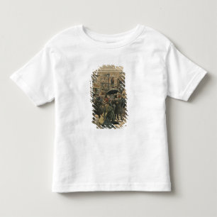 Winter in Paris, das in den Schlamm geht Kleinkind T-shirt