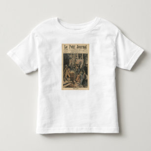 Winter in Paris, um den Messingarbeiter Kleinkind T-shirt