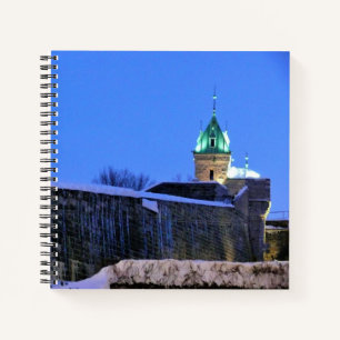 Winter in Quebec, Kanada Notizbuch