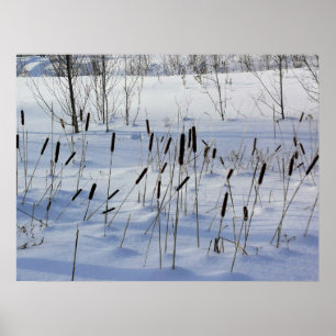 Winter in Quebec, Kanada Poster