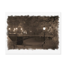 Winter in Sepia-Tönen