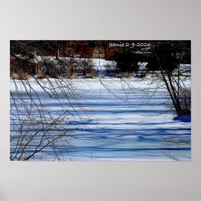Winter in South Jersey Poster (Vorne)