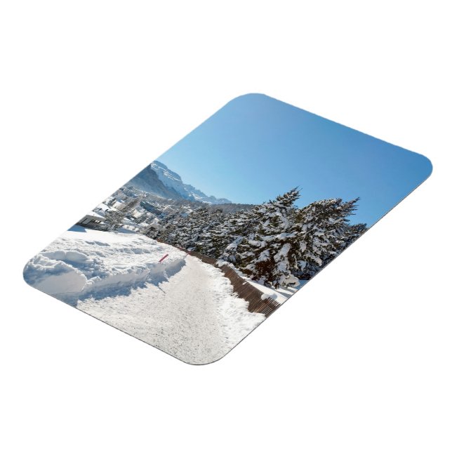 Winter in St. Moritz Magnet (Linke Seite)