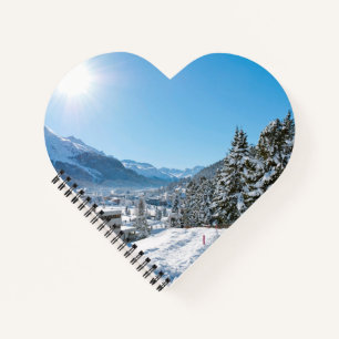 Winter in St. Moritz Notizbuch