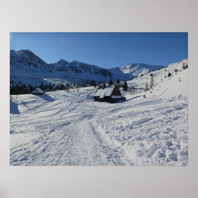 Winter in Tatra Poster (Vorne)
