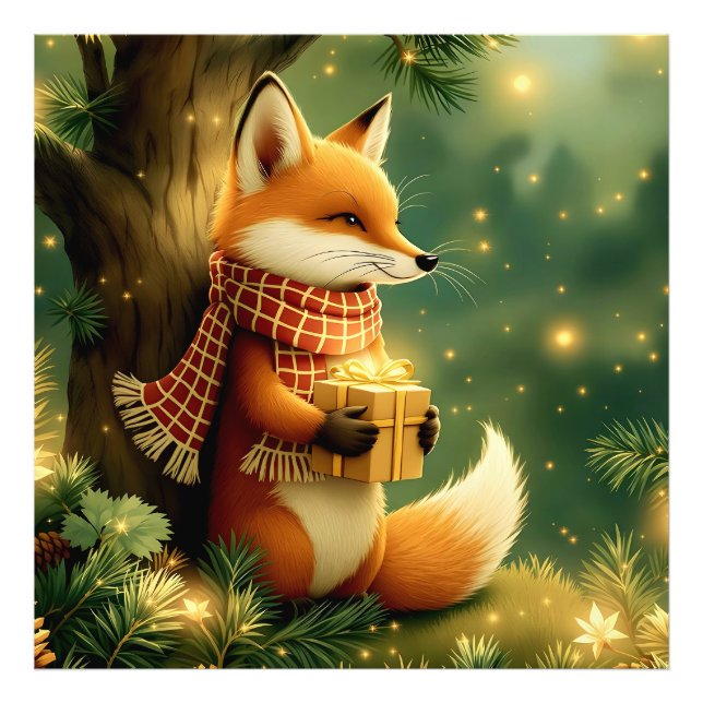 Winter in the Pines Fotodruck (Vorne)