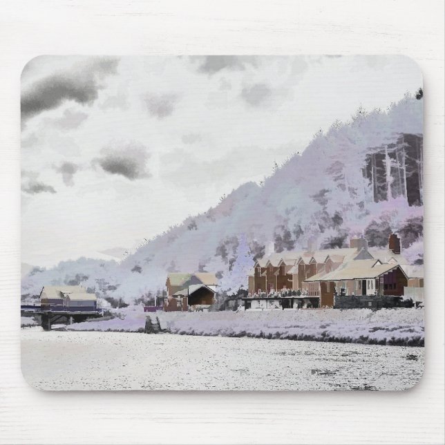 WINTER IN WALEN MOUSEPAD (Vorne)