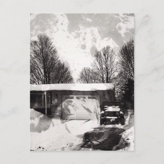 Winter in Woodstock Postkarte