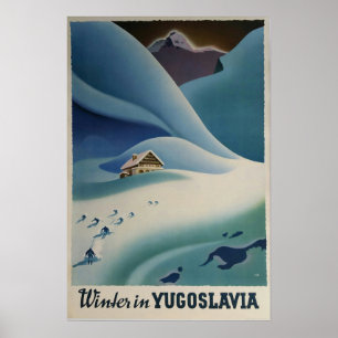 Winter in Yugoslavia, Ski poster