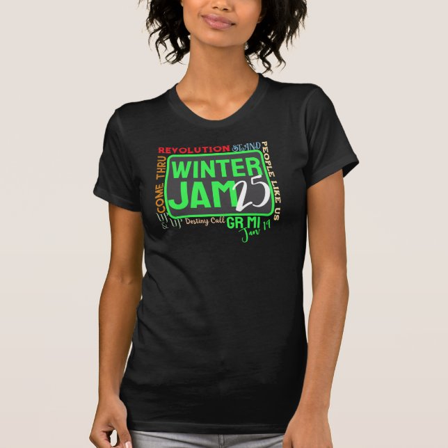 Winter Jam 2025 Jam Nation Skillet Anne Wilson T-Shirt (Vorderseite)