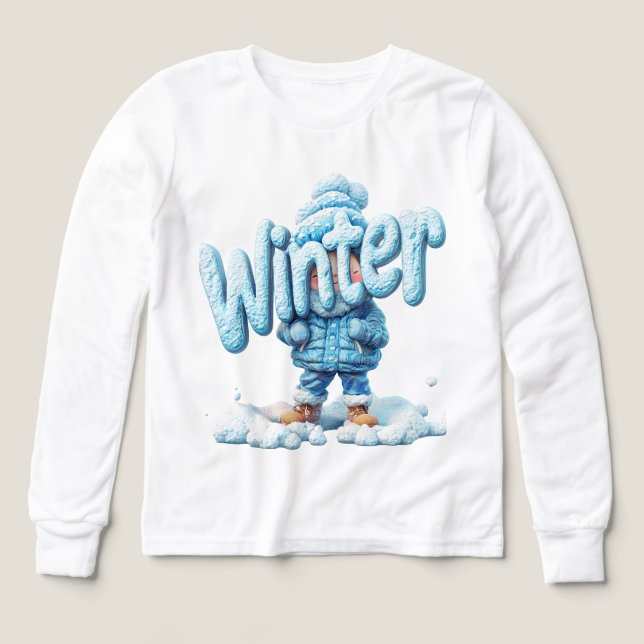 winter jersey for kids (Design Vorderseite)