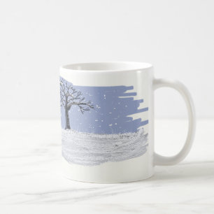Winter-Kaffee-Tasse Tasse