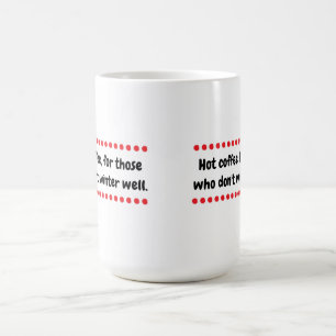 Winter Kaffeetasse