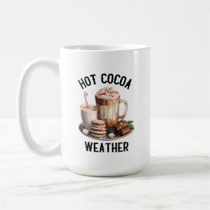 Winter-Kakao-Wortkunst Kaffeetasse