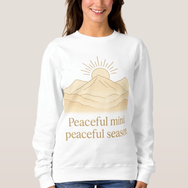 Winter-Kalmus-Kollektion Sweatshirt (Vorderseite)