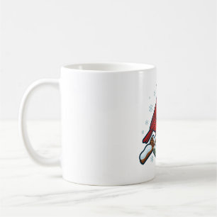 Winter-Kardinal-Vogel-Weihnachtskunst Kaffeetasse