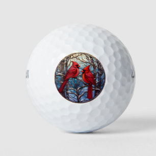 Winter Kardinals Golfbälle